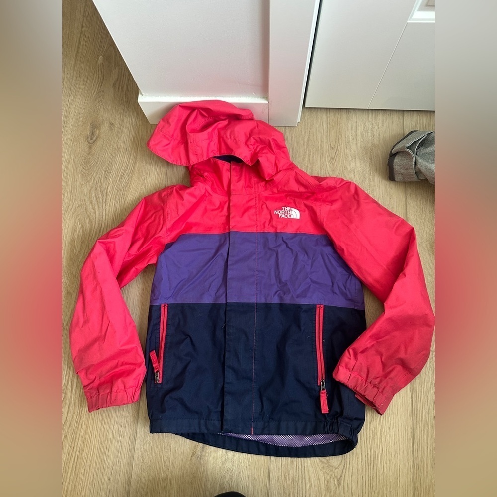The North Face Vibrant Pink and Deep Purple Jacket